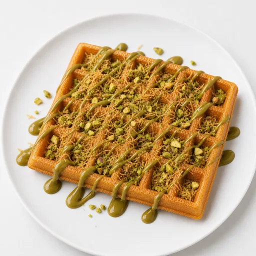 Gaufre Kennafa Pistache – Wake Up