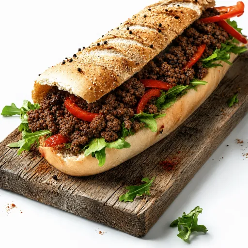 Sandwich Viande Hachee – Wake Up