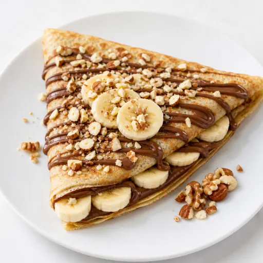 Crepe Nutella Banane Fruits Sec – Wake Up