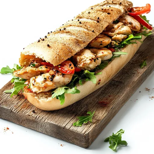 Sandwich Poulet – Wake Up