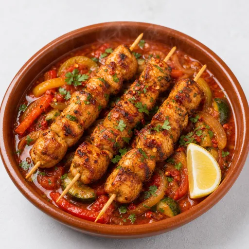 Tajine Poulet Brochette – Wake Up